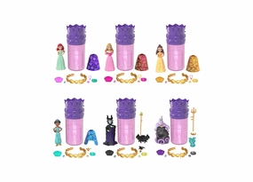 Disney Princess Royal Color Reveal - Gem-Themed Mystery Doll