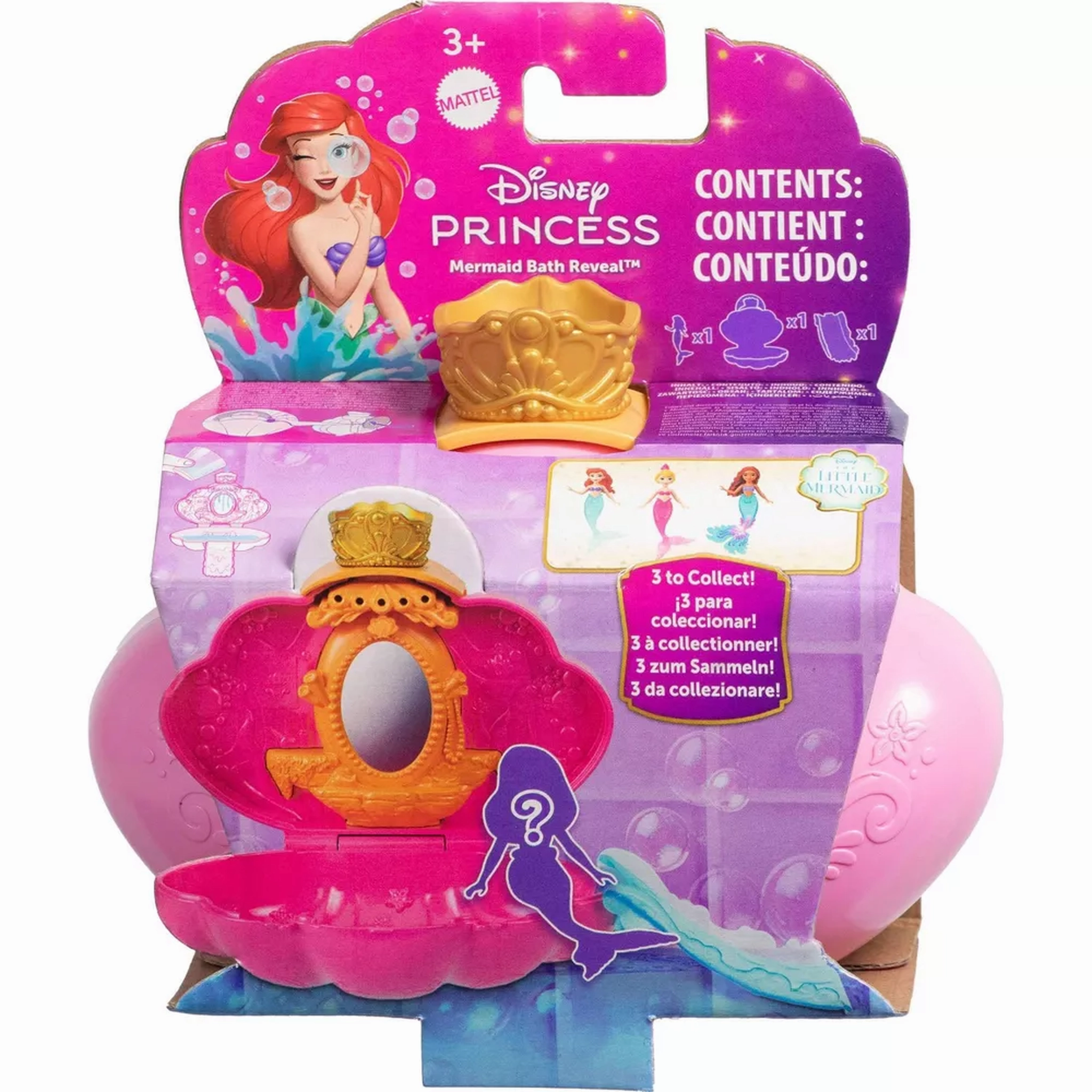 Disney Princess Small Doll Ariel's Sisters Bath Time
