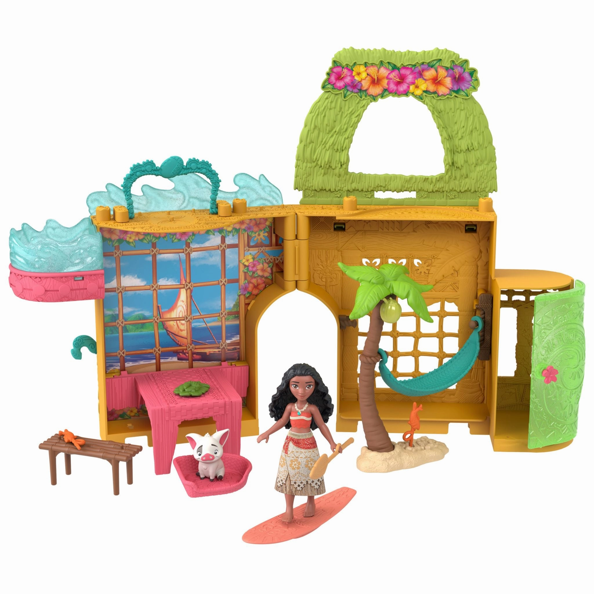 Disney Princess Small Doll Moana Stacking Castle