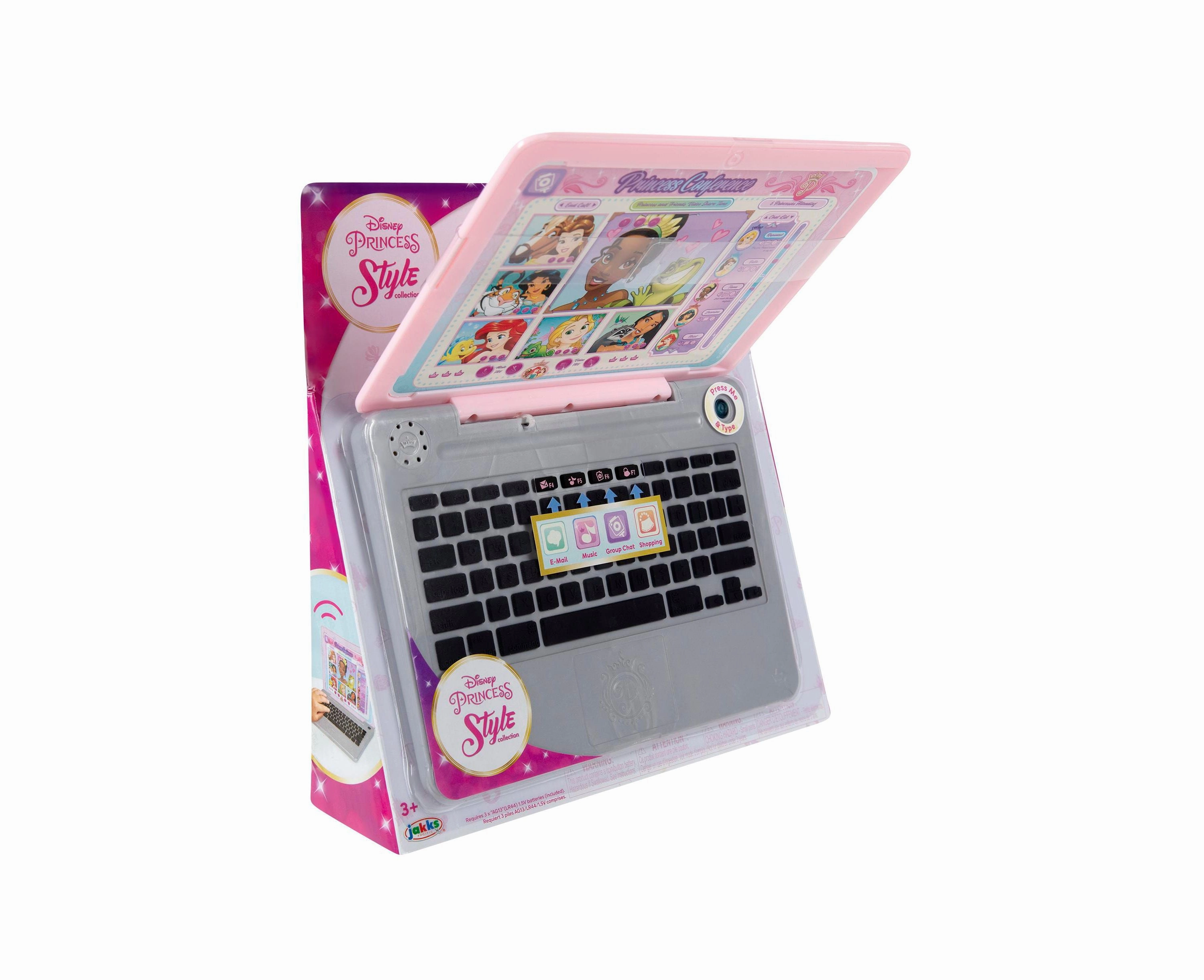 Disney Princess Style Collection Interactive Laptop with Sounds & Music