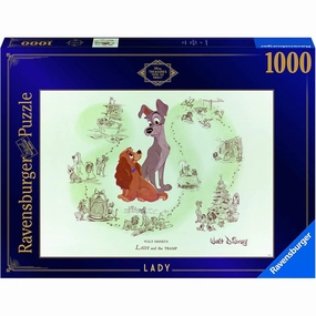 Disney Vault: Lady and the Tramp 1000pc