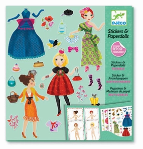 Djeco Stickers & Paperdolls Massive Fashion