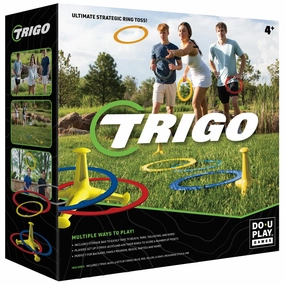 Do-U-Play Trigo Ring Toss Game - Dynamic Outdoor Family Fun