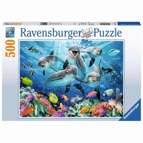 Dolphins in the Coral Reef 500pc