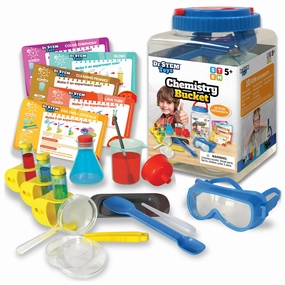 Dr. STEM Chemistry Adventure Set - 10 Experiment Kit for Kids Age 5 