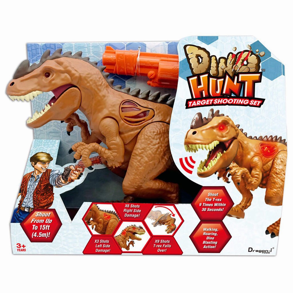 Dragon-i Dino Hunt Interactive Target Shooting Game for Kids Ages 3 