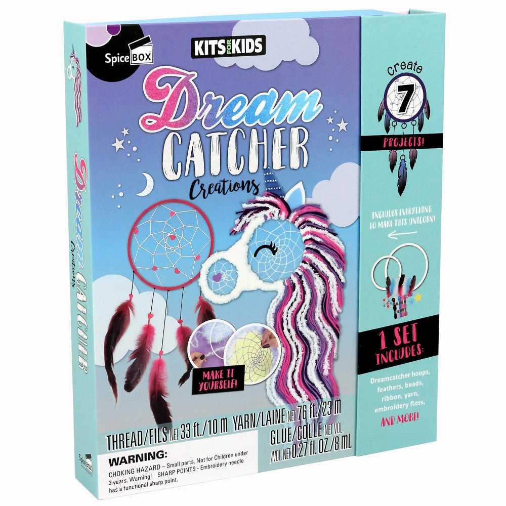 Dream Weaver Kids Dream Catcher DIY Kit - Creative Activity Set, Ages 8 