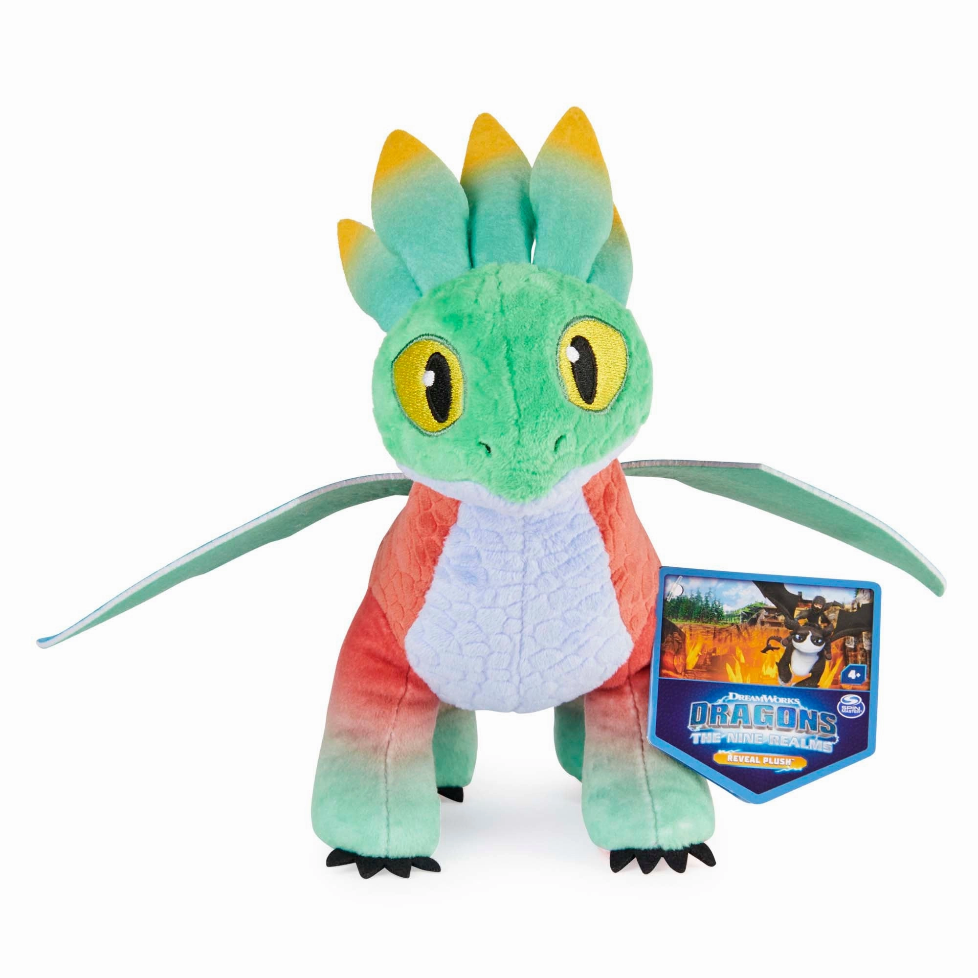 Dreamworks Dragons Realms Reveal Plush Feathers