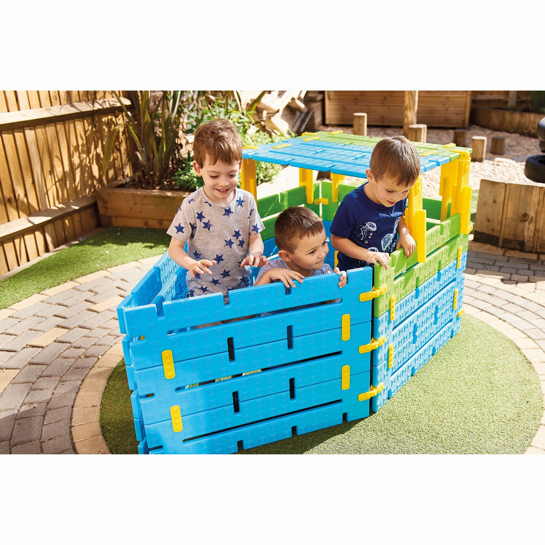 Educational Advantage Constructa Den 76-Piece Play Set
