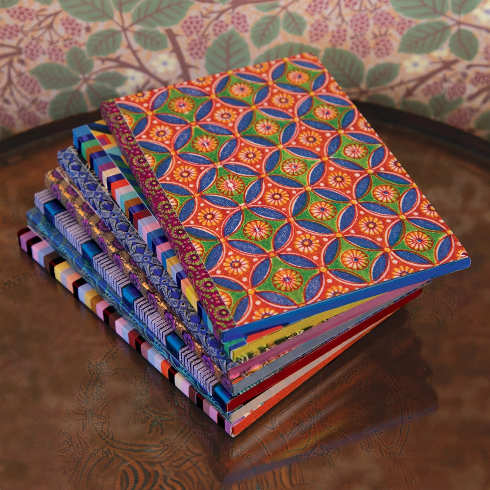 eeBoo Piece & Love Luisas Pattern - Colorful Gilded Journal