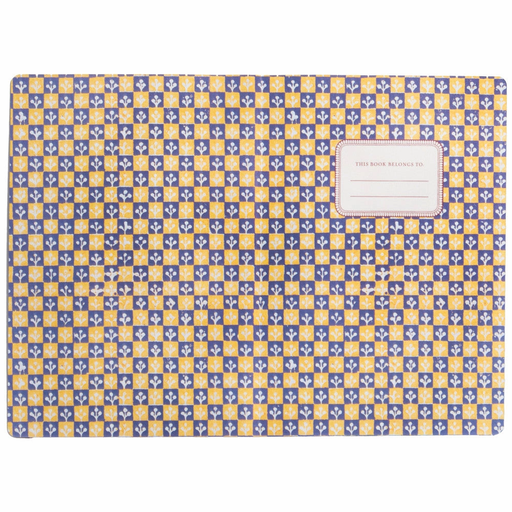 eeBoo Piece & Love Luisas Pattern - Colorful Gilded Journal
