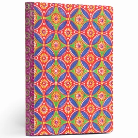 eeBoo Piece & Love Luisas Pattern - Colorful Gilded Journal
