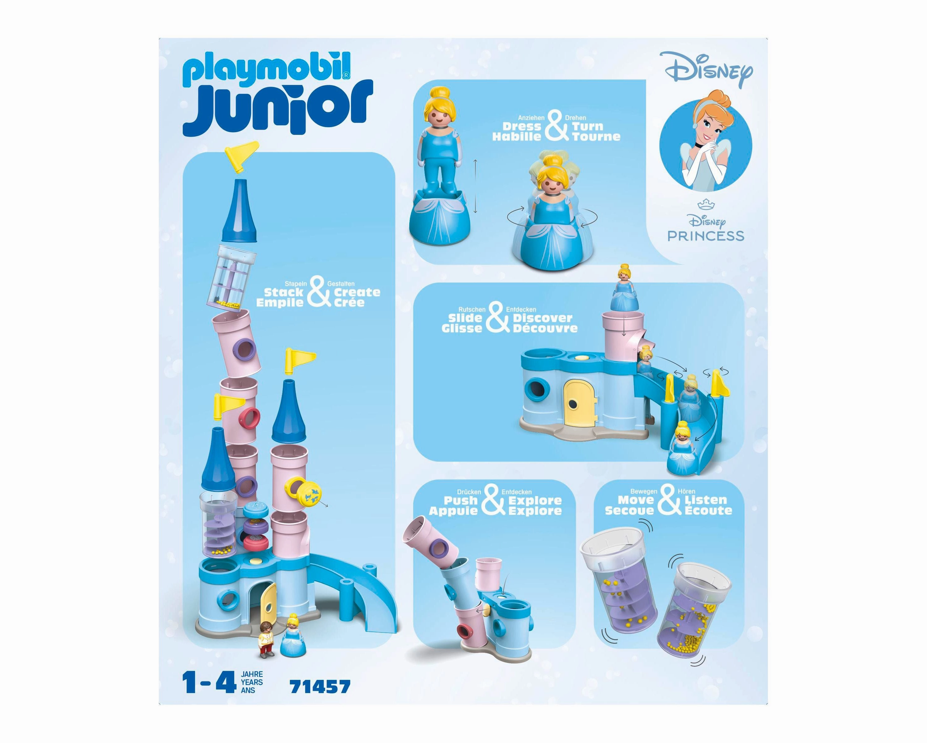 Enchanted Disney Cinderella Castle Playset - Magical Adventures Await