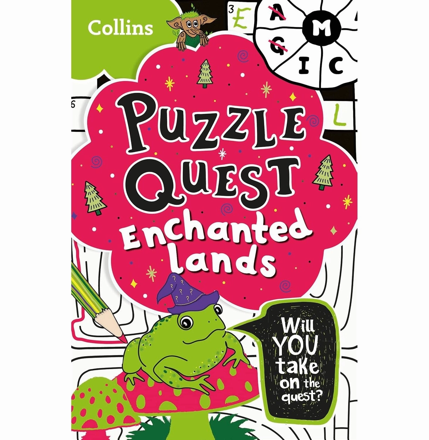 Enchanted Lands: Solve More Than 100 Puzzles in This Adventure Story for Kids Aged 7  Collins Kids and Hunt Kia Marie