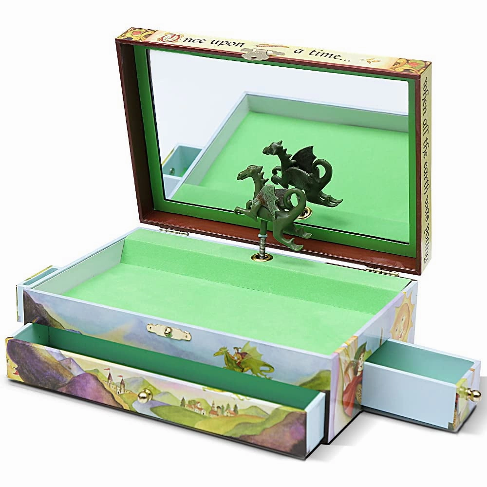 Enchantmints Dragons World - Magical Jewelry Box for Girls