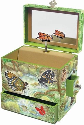 Enchantmints Monarchs Musical Butterfly Jewelry Box for Kids