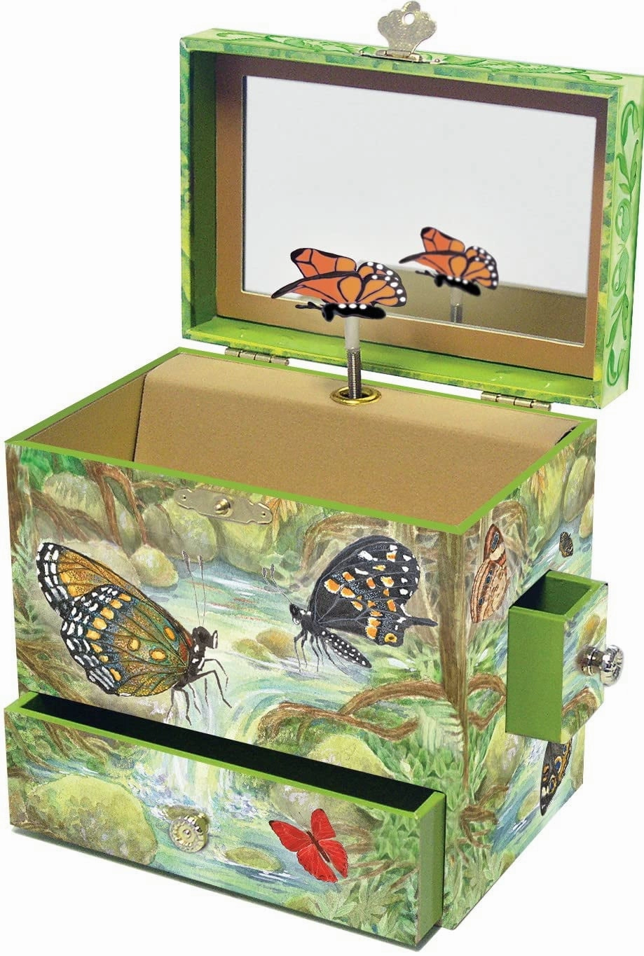 Enchantmints Monarchs Musical Butterfly Jewelry Box for Kids