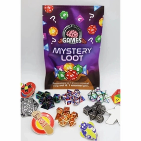 Epic Mystery Loot: Mini Metal RPG Set   Enamel Pin
