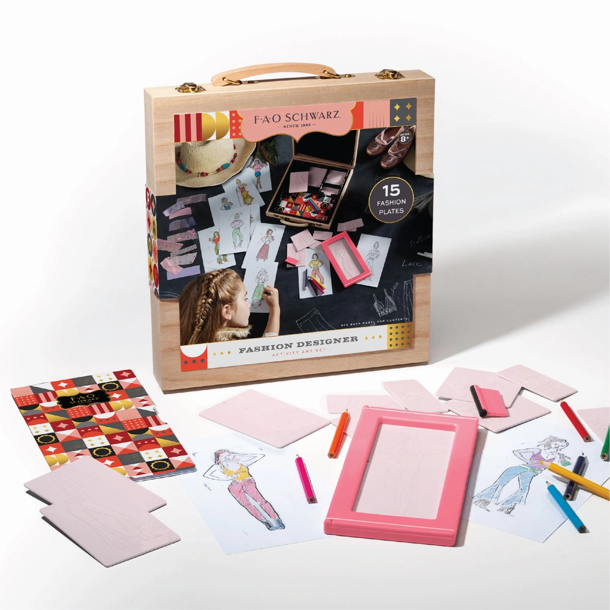 F.A.O. Schwarz Designer Fashion Plates Set
