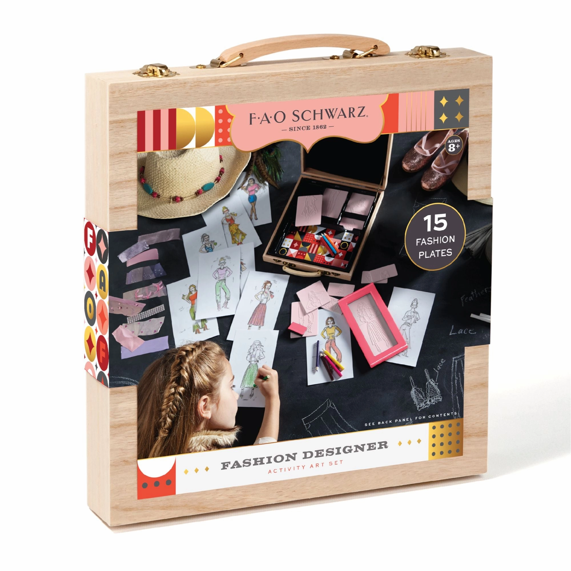 F.A.O. Schwarz Designer Fashion Plates Set