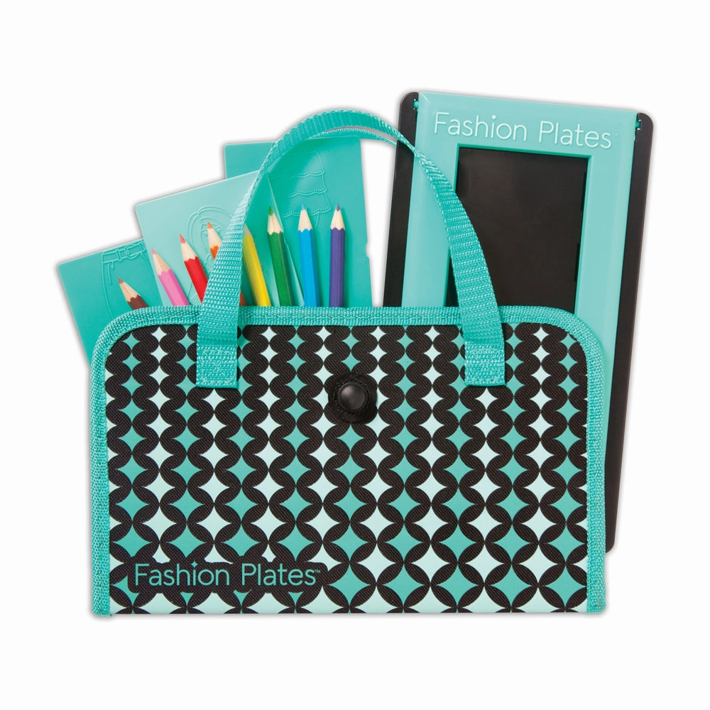 Fashion Plates Deluxe Design Set - Creative Drawing Kit for Kids