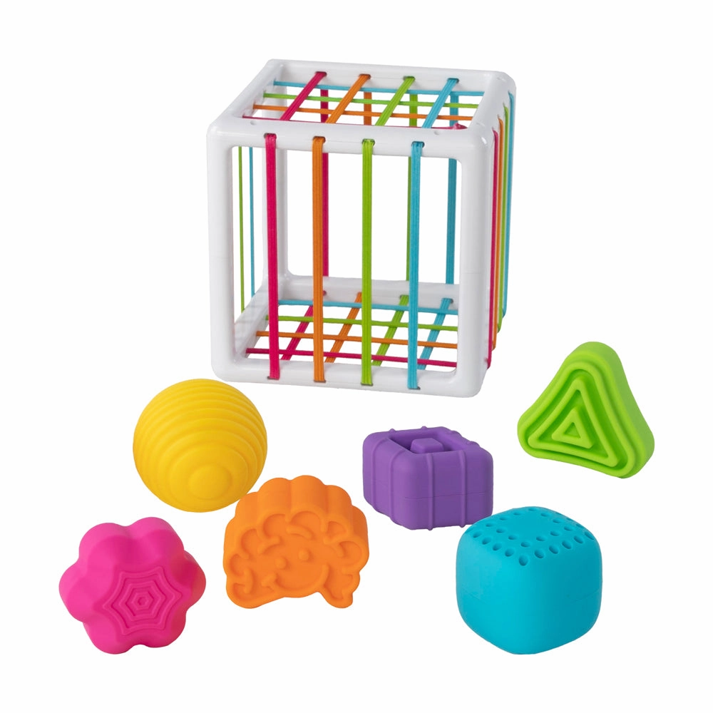 Fat Brain Toy Co. InnyBin  Innovative Shape Sorting Toy
