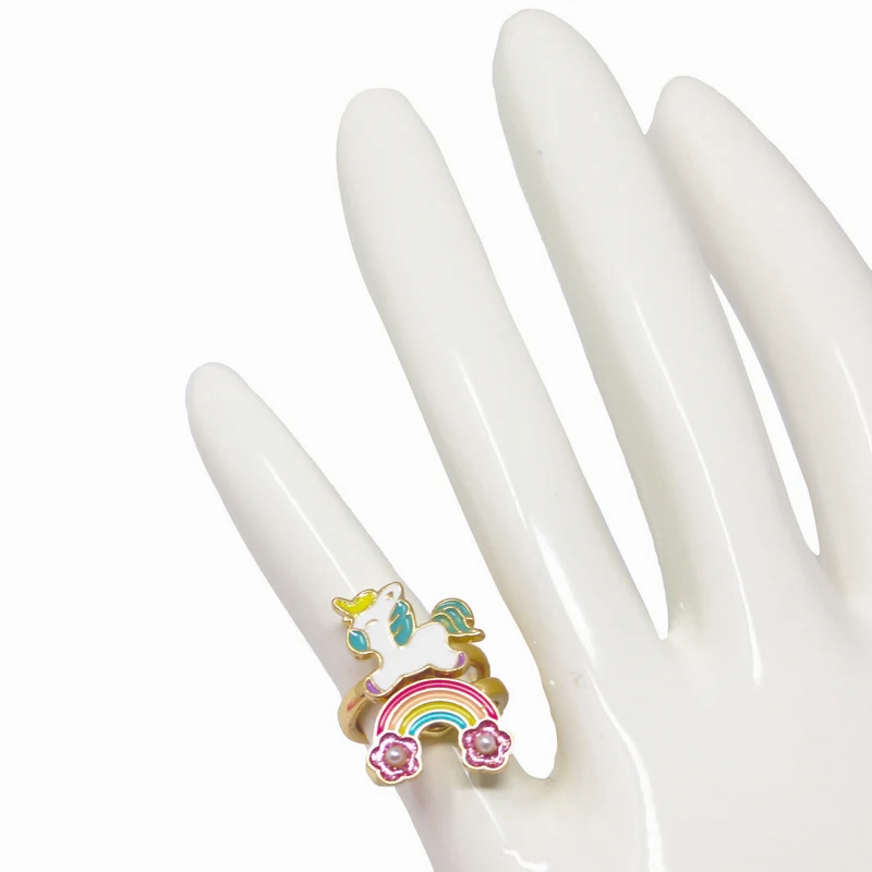 Fidget Rainbow Fantasy Sparkle Ring