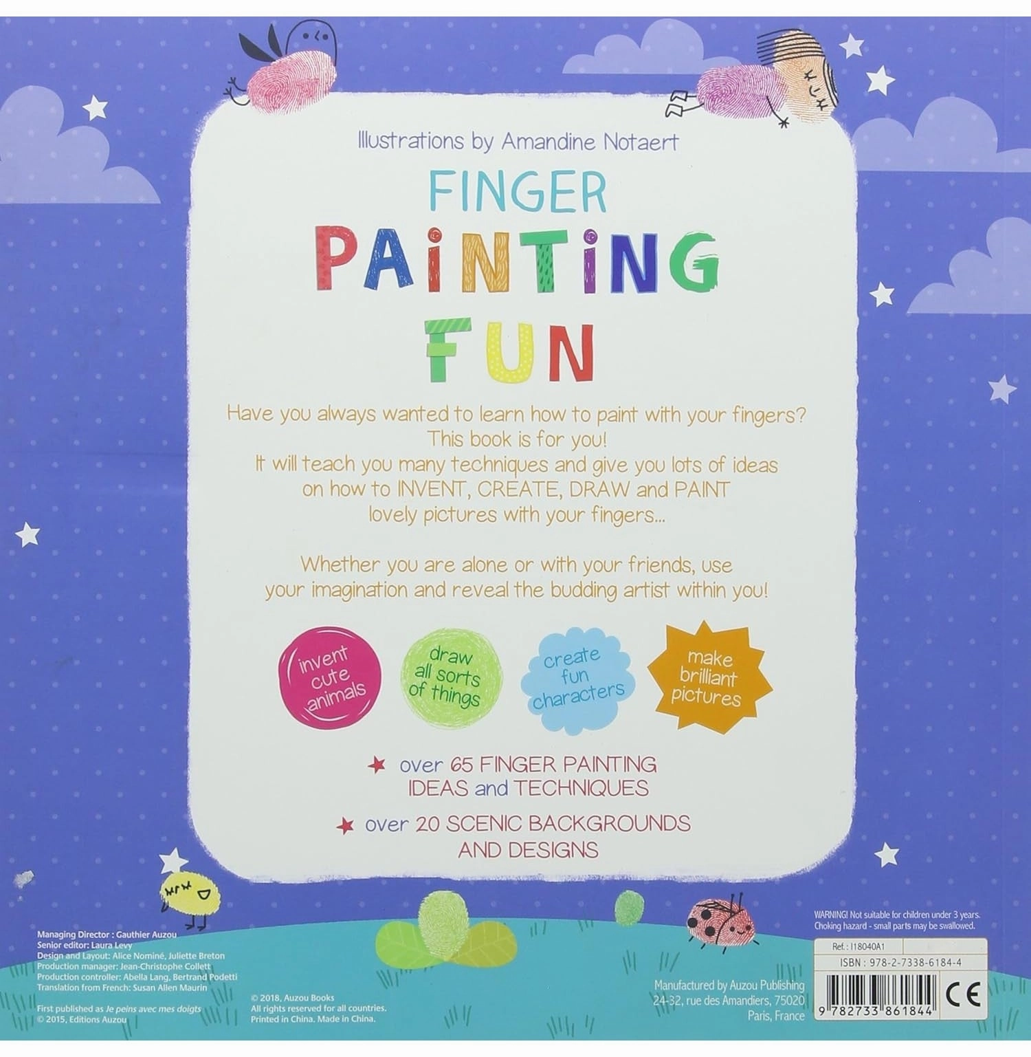 Finger Painting Fun [Paperback] Notaert A.