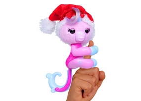 Fingerlings Unicorn Xmas Hat Interactive Toy