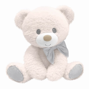 First and Main 7 inch Ivory Tumbles Bear Plush - Cuddly Stuffed Animal