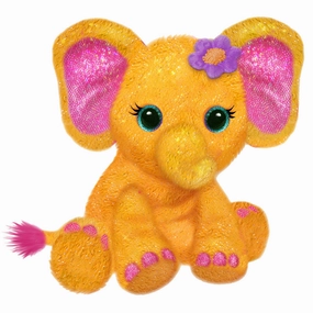 First and Main FantaZOO 10 Inch Plush Elena Elephant - Cuddly Stuffed Animal
