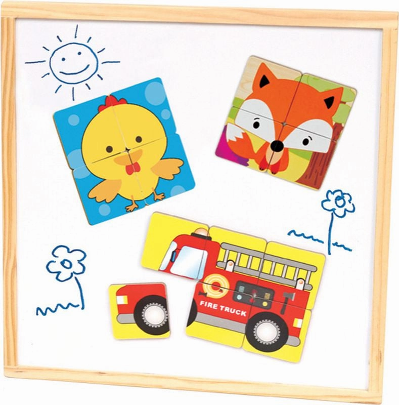 First Learning Wooden Magnetic Puzzle