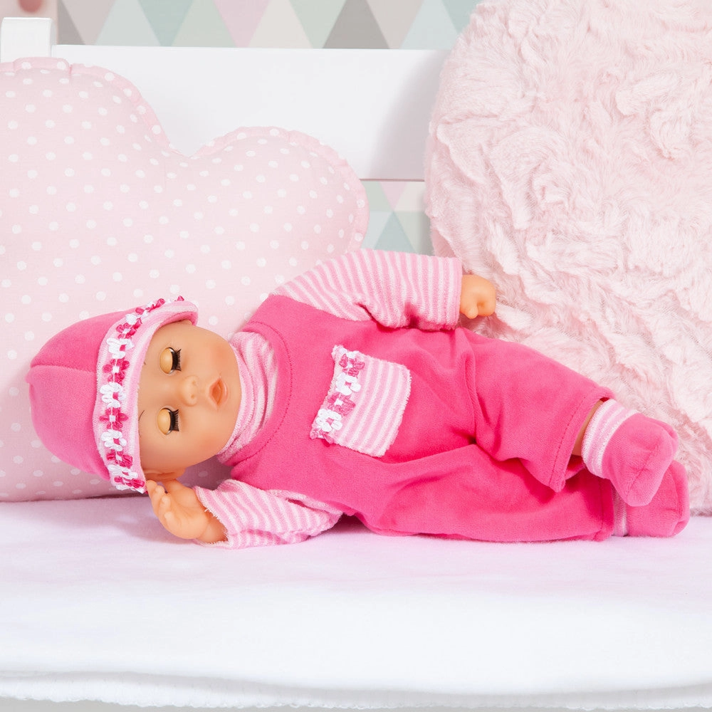 First Words 15-Inch Interactive Baby Doll in Pink - Includes Accessories
