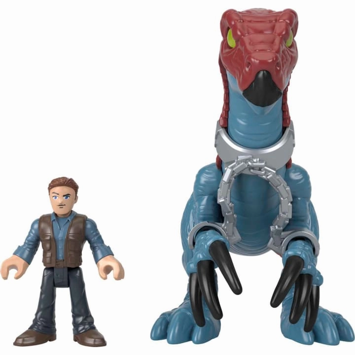 Fisher-Price Imaginext Jurassic World Therizinosaurus And Owen