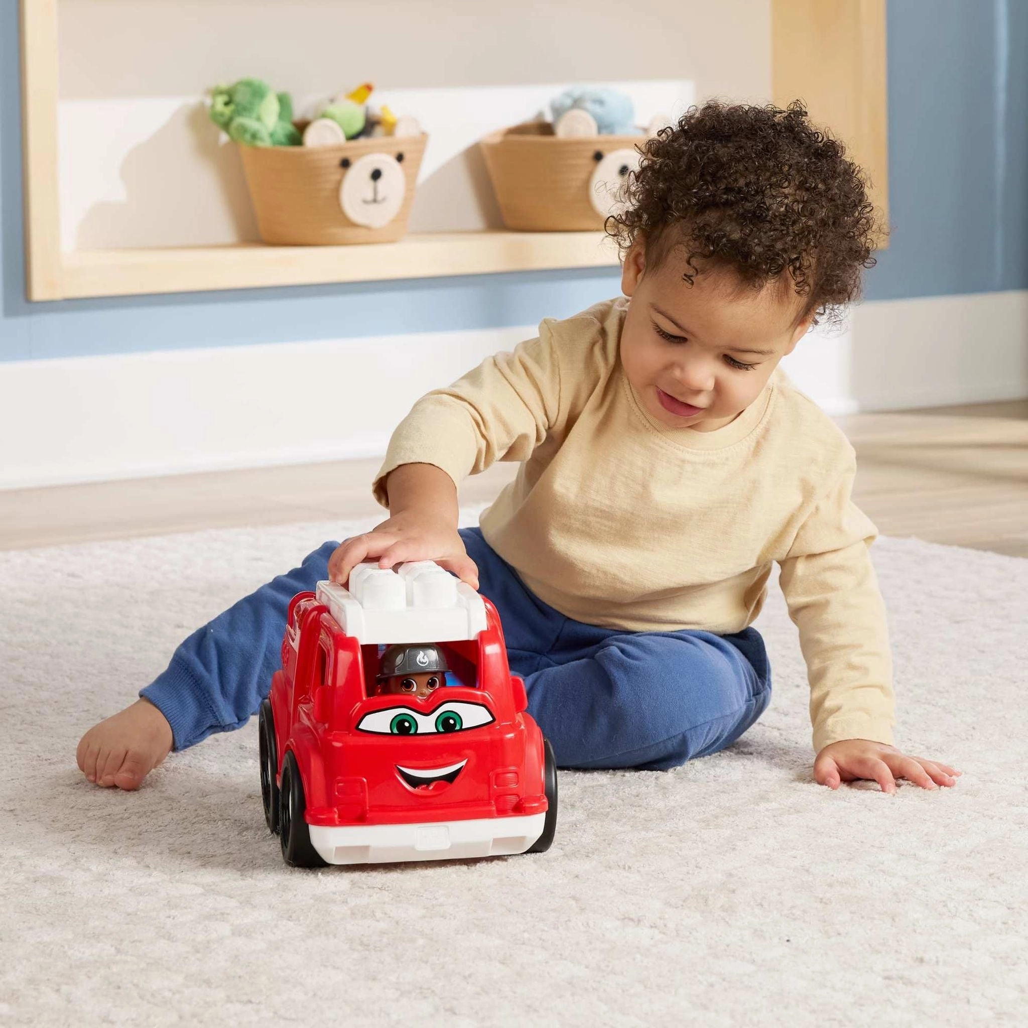Fisher-Price MEGA BLOKS First Builders Freddy Firetruck
