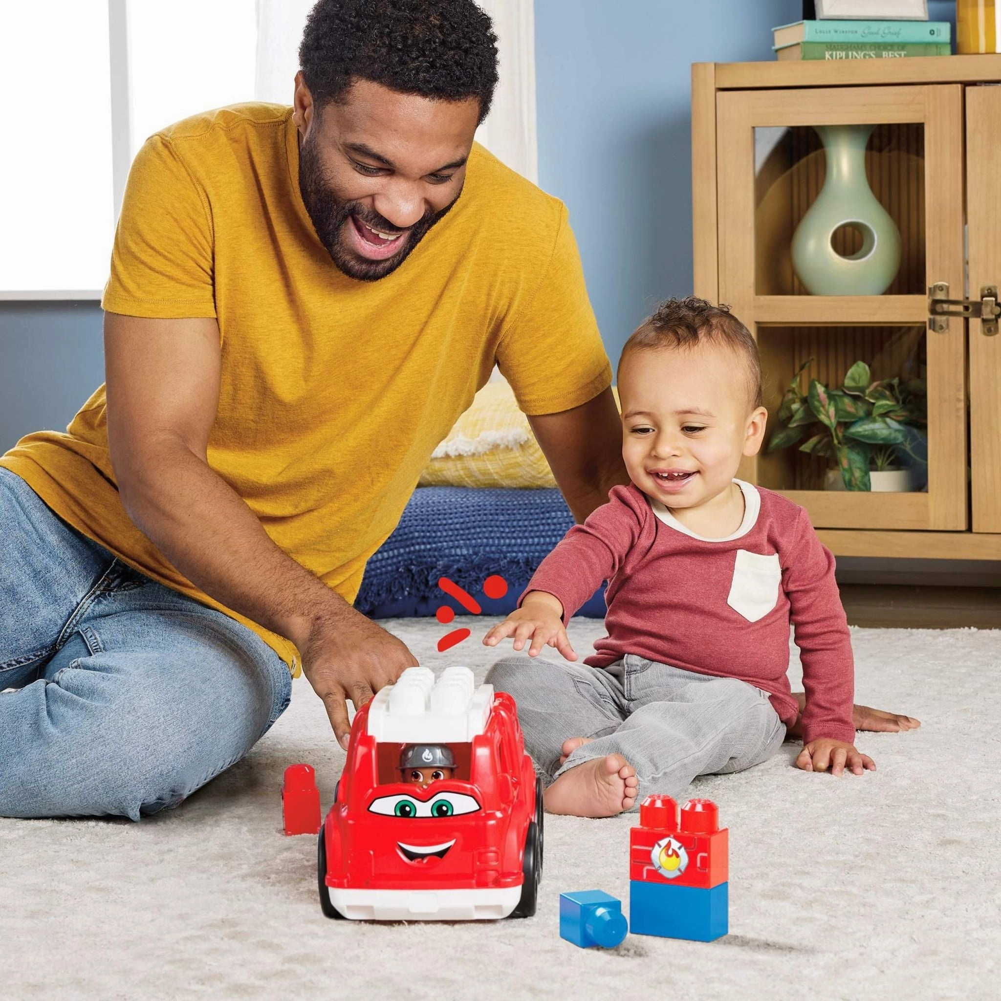 Fisher-Price MEGA BLOKS First Builders Freddy Firetruck