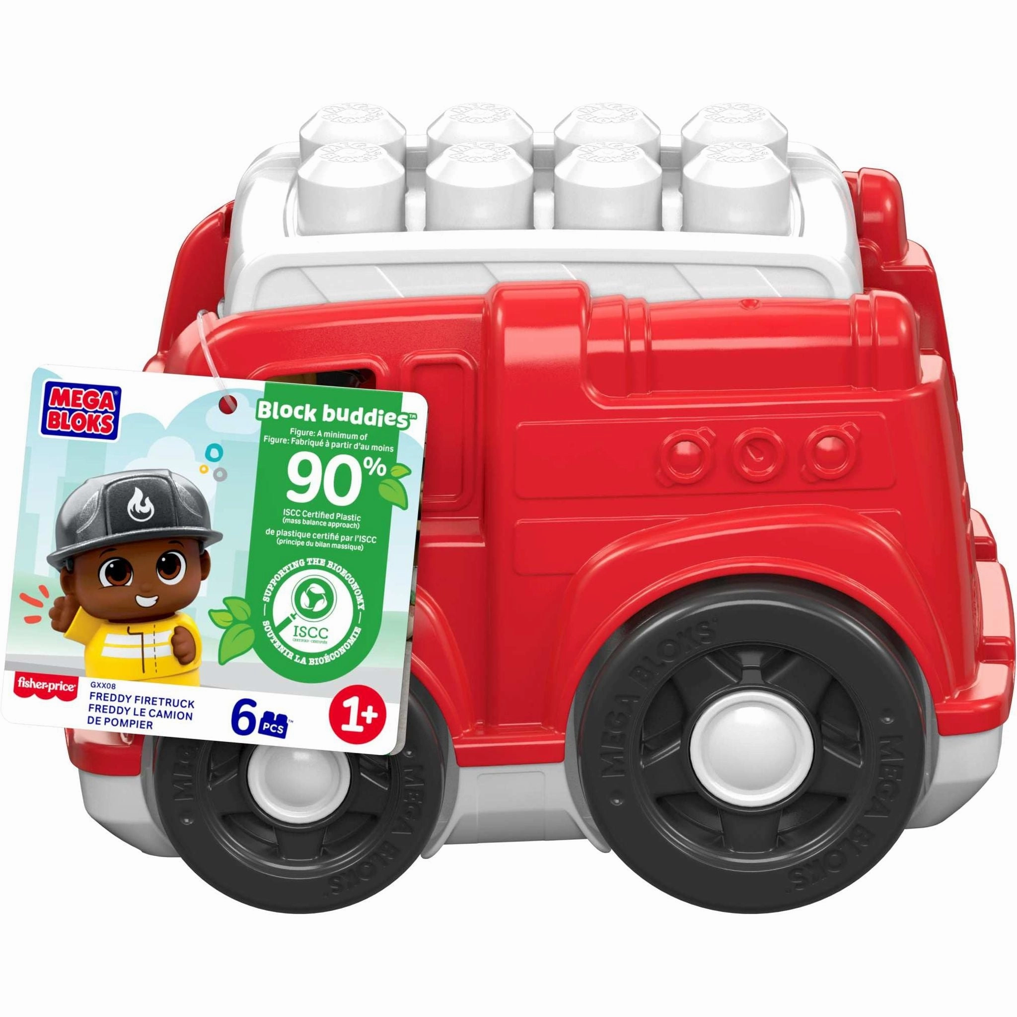 Fisher-Price MEGA BLOKS First Builders Freddy Firetruck