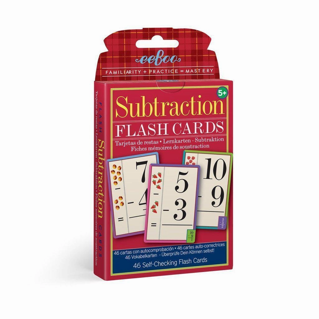Flash Cards - Subtraction