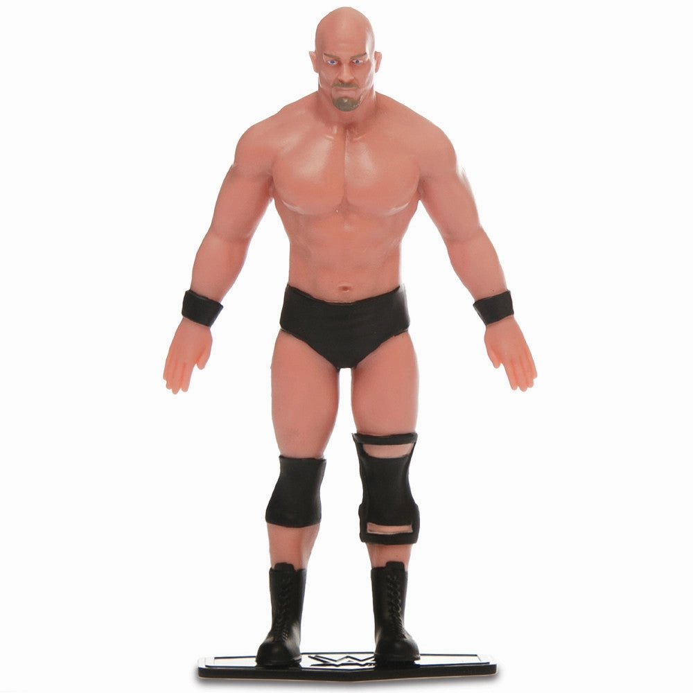 FleXfigs WWE Legends Articulated Action Figures - The Rock & Stone Cold Steve Austin Pack