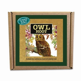 Flights of Fancy Tawny Owl Hoot Outdoor Toy for Children Ages 3 and Up