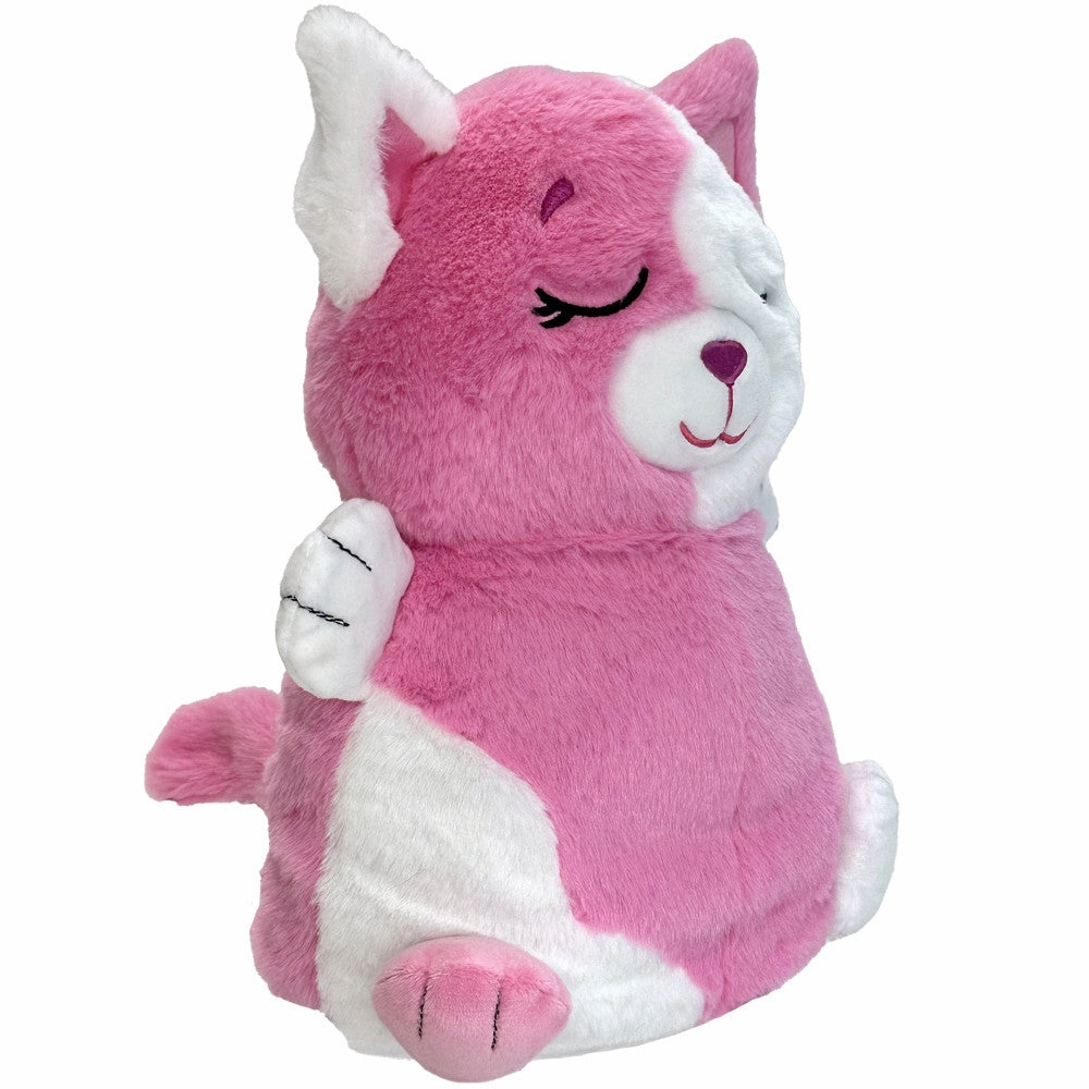 FlipaZoo 2-in-1 Plush - Pink Cat to Rainbow Unicorn - Transforming Stuffed Animal