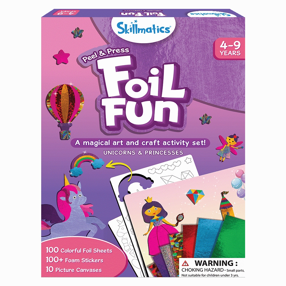 Foil Fun Unicorn & Princess Creative Foil Art Kit