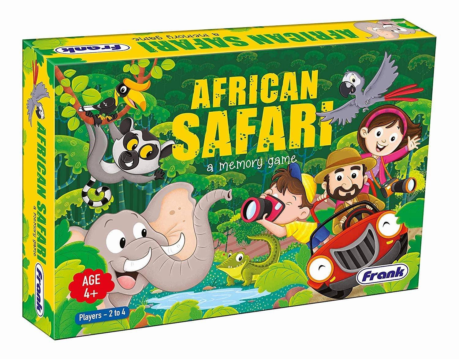 Frank African Safari Memory Board Game
