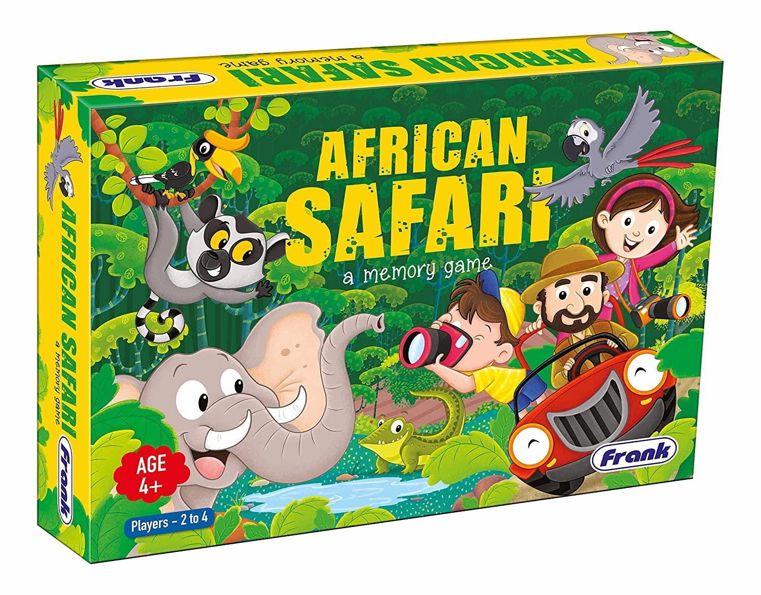 Frank African Safari Memory Board Game
