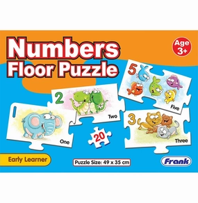 Frank Numbers Floor Puzzle