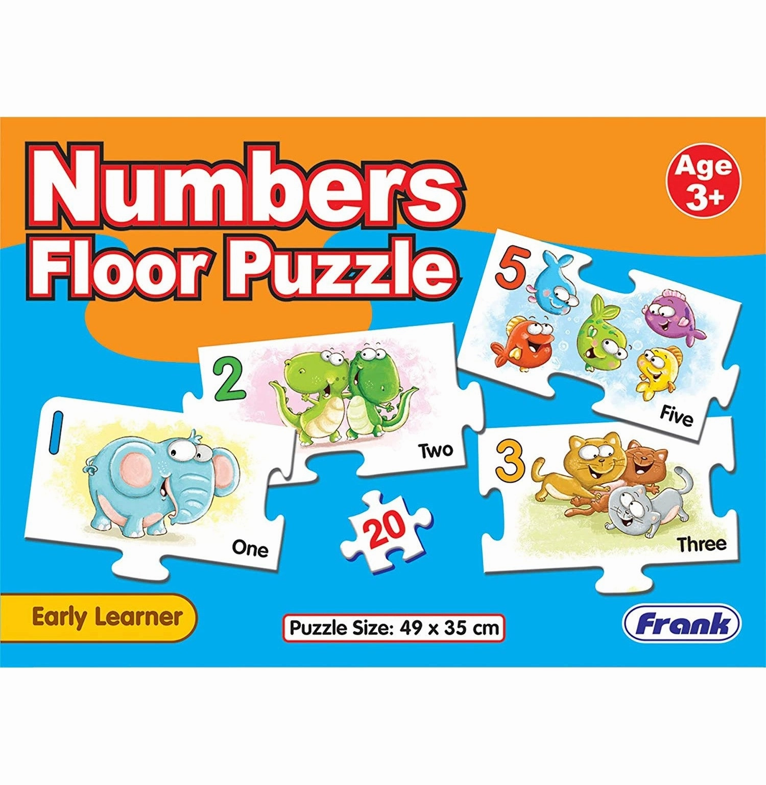 Frank Numbers Floor Puzzle