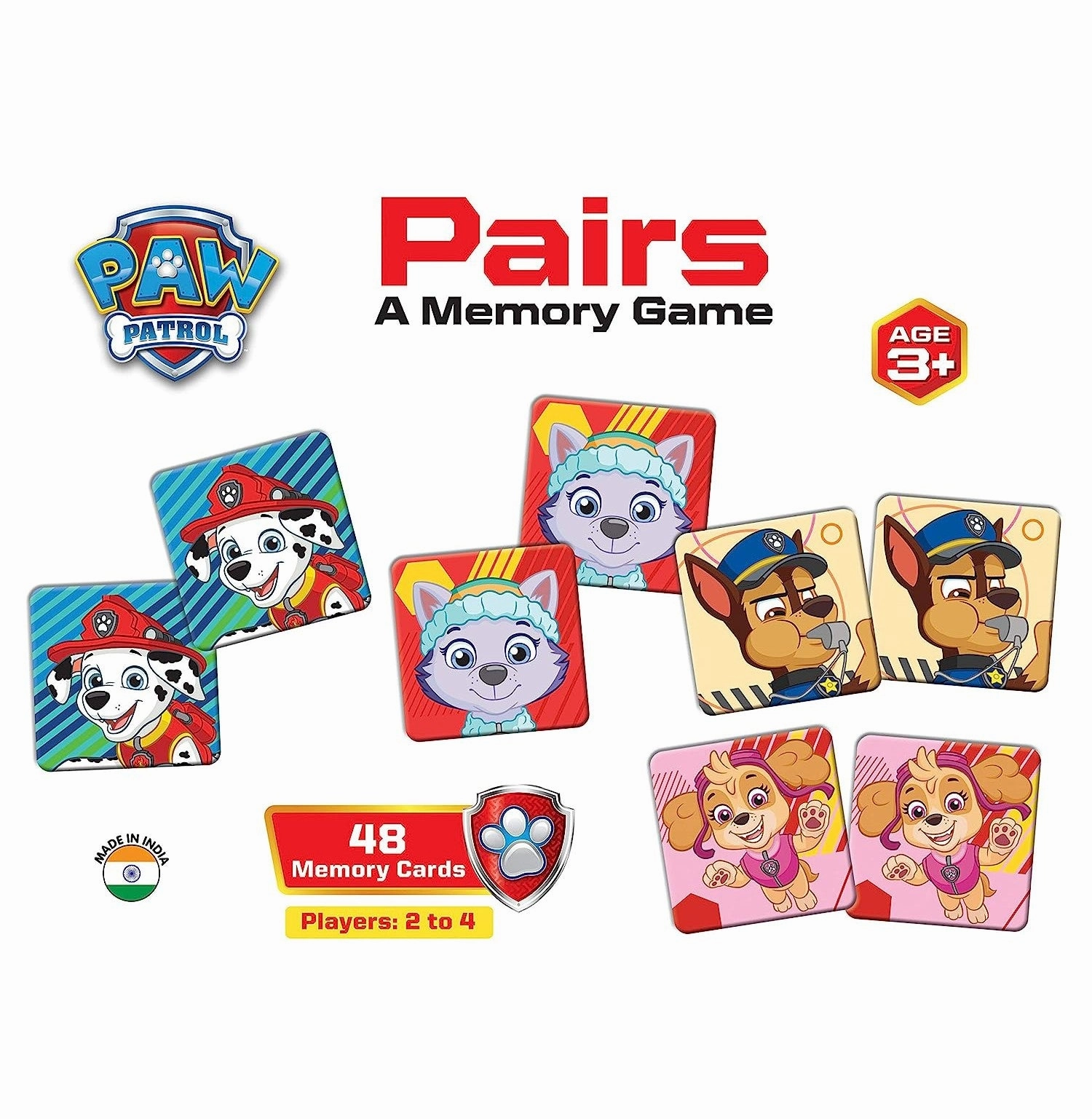 Frank Paw Patrol Pairs  A Memory Game