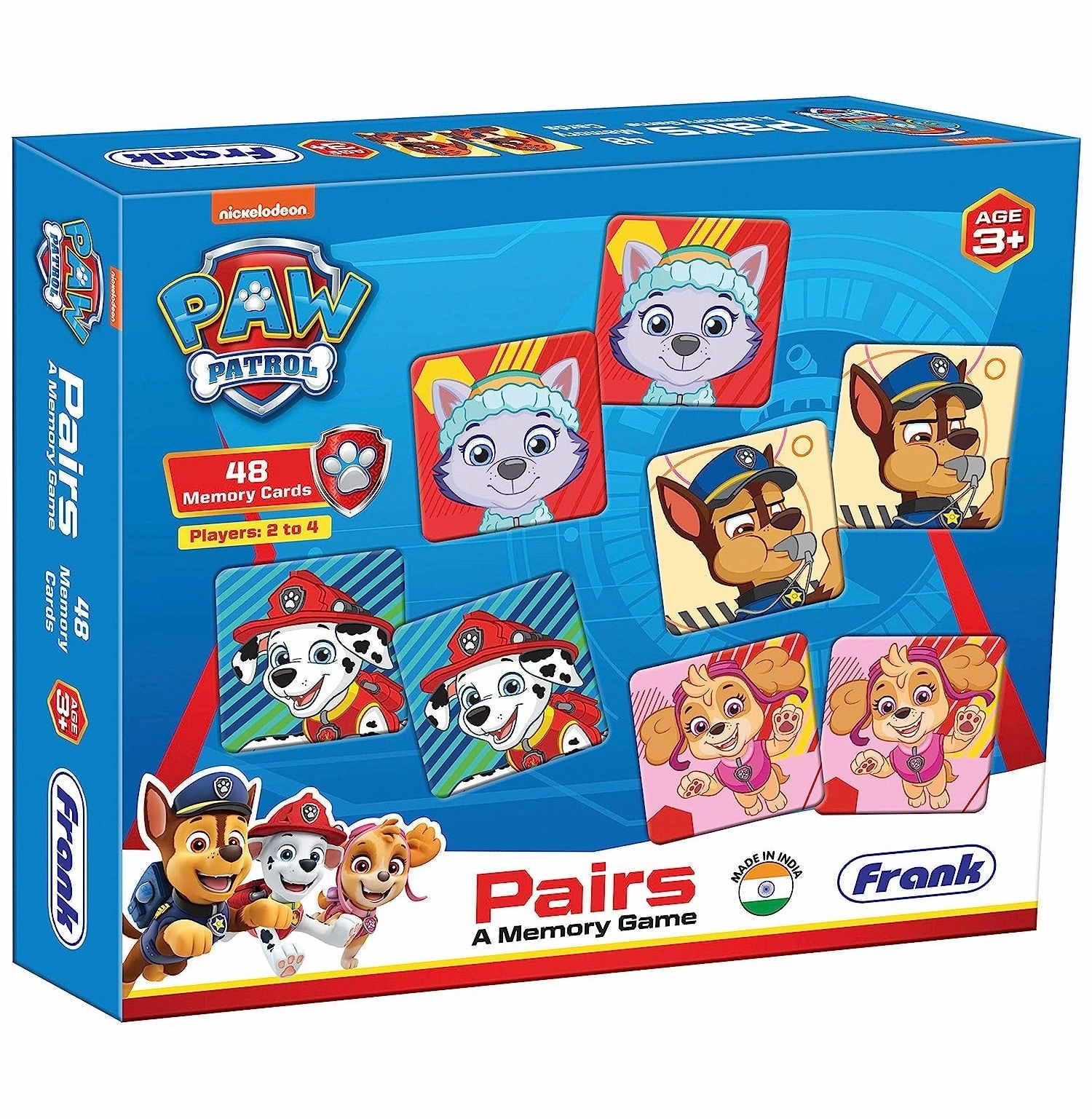 Frank Paw Patrol Pairs  A Memory Game