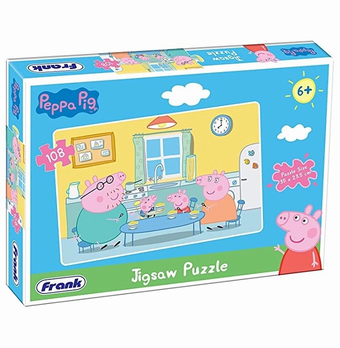 Frank Peppa Pig  Jigsaw Puzzle- 108 Piece