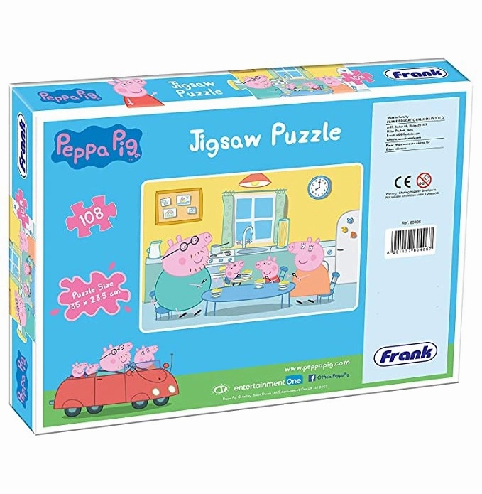 Frank Peppa Pig  Jigsaw Puzzle- 108 Piece